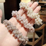 ヘアゴム レディース フェイクパール | PlusNao | 詳細画像12 