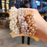 ヘアゴム レディース フェイクパール | PlusNao | 詳細画像5 