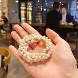 ヘアゴム レディース フェイクパール | PlusNao | 詳細画像6 