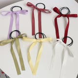 ヘアゴム ロングリボン付き 髪ゴム | PlusNao | 詳細画像2 