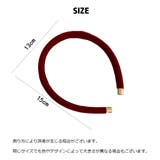 カチューシャ ベロア調 レディース | PlusNao | 詳細画像15 