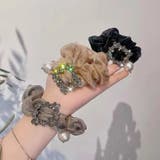 シュシュ ヘアゴム ヘアアクセサリー | PlusNao | 詳細画像2 