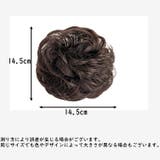 ポイントウィッグ お団子ウィッグ ヘアゴム | PlusNao | 詳細画像13