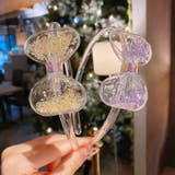 カチューシャ ビーズ入り リボン | PlusNao | 詳細画像3