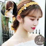 カチューシャ レディース ヘアアクセサリー | PlusNao | 詳細画像1 