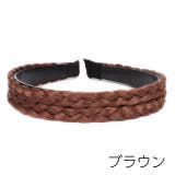 三つ編みカチューシャ ヘアアクセサリー レディース | PlusNao | 詳細画像6 