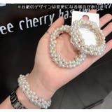 ヘアゴム ビーズシュシュ ヘアアクセサリー | PlusNao | 詳細画像5