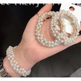 ヘアゴム ビーズシュシュ ヘアアクセサリー | PlusNao | 詳細画像6