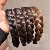 三つ編みカチューシャ ヘアアクセサリー レディース | PlusNao | 詳細画像4 