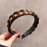 三つ編みカチューシャ ヘアアクセサリー レディース | PlusNao | 詳細画像8 