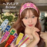 ヘアバンド クロシェ レディース | PlusNao | 詳細画像1 