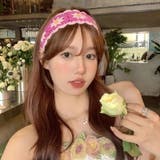 ヘアバンド クロシェ レディース | PlusNao | 詳細画像2 