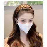 三つ編みカチューシャ ヘアアクセサリー レディース | PlusNao | 詳細画像4 