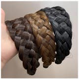 三つ編みカチューシャ ヘアアクセサリー レディース | PlusNao | 詳細画像8 