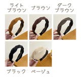カチューシャ レディース ヘアアクセサリー | PlusNao | 詳細画像16 