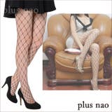 超SEXY 大格子 柄網タイツストッキング | PlusNao | 詳細画像4 