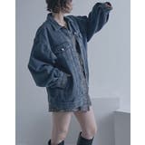 オーバーサイズデニムジャケット Gジャン レディース | PlusNao | 詳細画像12 