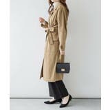 トレンチコート ツイルコート ロングコート | PlusNao | 詳細画像11 