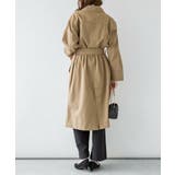 トレンチコート ツイルコート ロングコート | PlusNao | 詳細画像12 