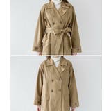 トレンチコート ツイルコート ロングコート | PlusNao | 詳細画像13 