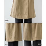 トレンチコート ツイルコート ロングコート | PlusNao | 詳細画像16 