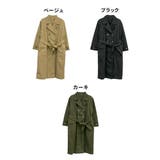トレンチコート ツイルコート ロングコート | PlusNao | 詳細画像19 