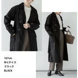 トレンチコート ツイルコート ロングコート | PlusNao | 詳細画像2 