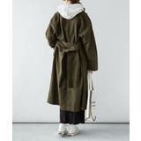 トレンチコート ツイルコート ロングコート | PlusNao | 詳細画像7 