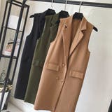 ロングベスト ジレ コート | PlusNao | 詳細画像9 