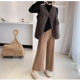 ボアベスト レディース あったか | PlusNao | 詳細画像11