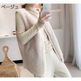 ボアベスト レディース あったか | PlusNao | 詳細画像17