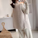 ボアベスト レディース あったか | PlusNao | 詳細画像3