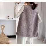 ボアベスト レディース あったか | PlusNao | 詳細画像7