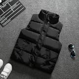 中綿入りベスト ダウン風ベスト アウター | PlusNao | 詳細画像8 