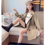 トレンチコート キッズ ジュニア | PlusNao | 詳細画像7 