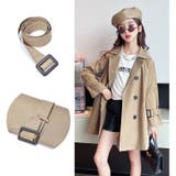 トレンチコート キッズ ジュニア | PlusNao | 詳細画像9 