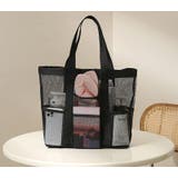 トートバッグ メッシュバッグ ビーチバッグ | PlusNao | 詳細画像9 