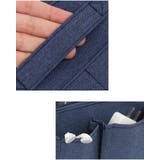 化粧ポーチ 自立 縦収納 | PlusNao | 詳細画像15 