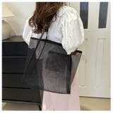 トートバッグ メッシュ 鞄 | PlusNao | 詳細画像3 
