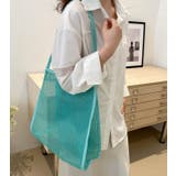 トートバッグ メッシュ 鞄 | PlusNao | 詳細画像9 