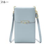 ミニショルダーバッグ スマホポーチ お財布ポシェット | PlusNao | 詳細画像15 