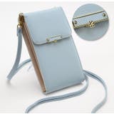 ミニショルダーバッグ スマホポーチ お財布ポシェット | PlusNao | 詳細画像4 