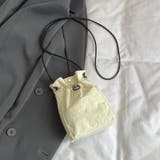 ショルダーバッグ 巾着バッグ サコッシュ | PlusNao | 詳細画像15 
