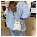 ショルダーバッグ 巾着バッグ サコッシュ | PlusNao | 詳細画像3 