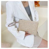 クラッチバッグ ストローバッグ レディース | PlusNao | 詳細画像11 