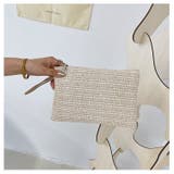 クラッチバッグ ストローバッグ レディース | PlusNao | 詳細画像12 