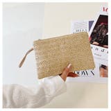 クラッチバッグ ストローバッグ レディース | PlusNao | 詳細画像13 