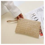 クラッチバッグ ストローバッグ レディース | PlusNao | 詳細画像14 