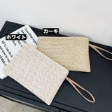 クラッチバッグ ストローバッグ レディース | PlusNao | 詳細画像19 