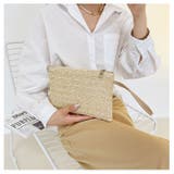 クラッチバッグ ストローバッグ レディース | PlusNao | 詳細画像4 